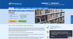 Desktop Screenshot of essaylib.com